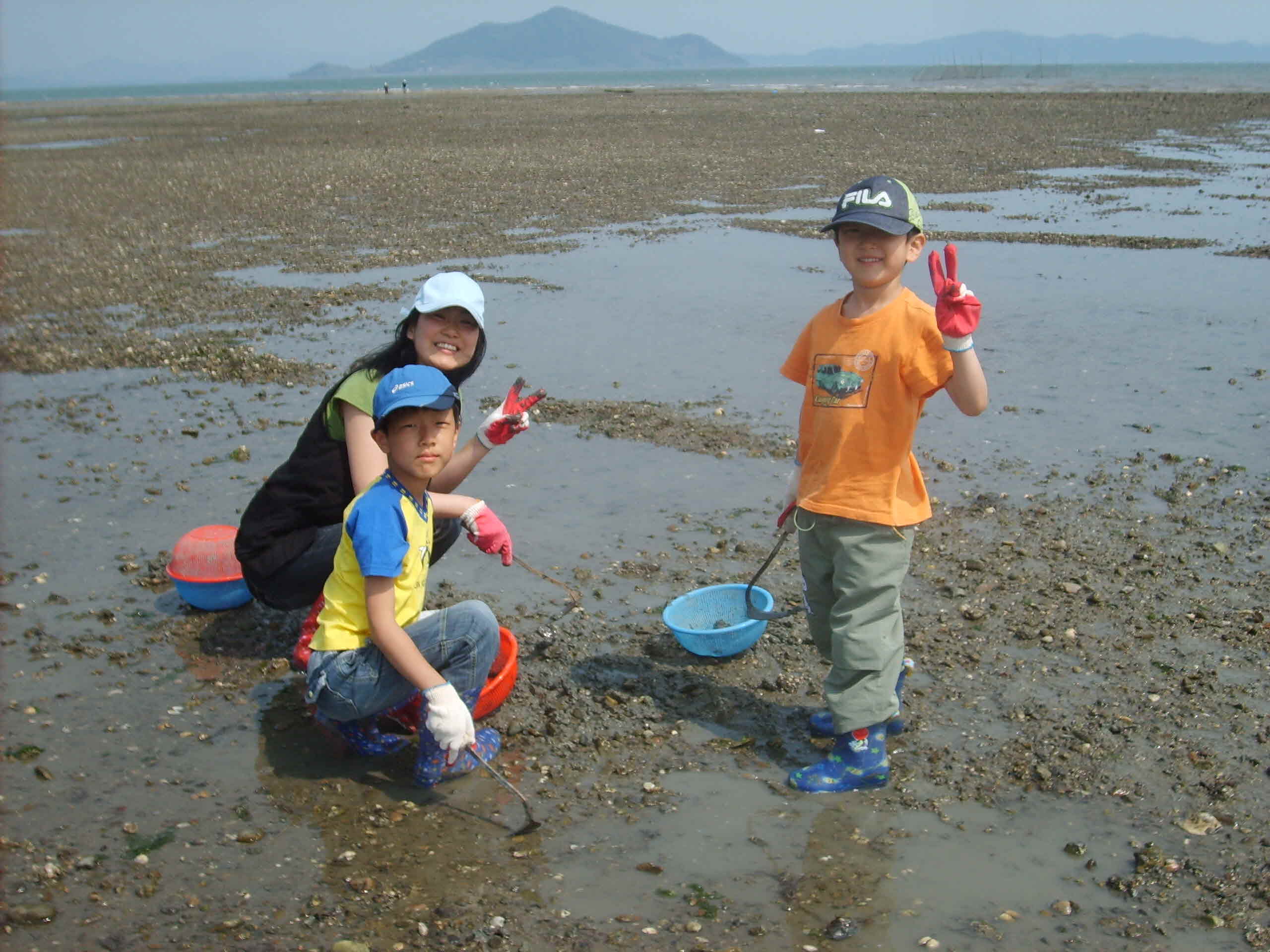 바지락체험